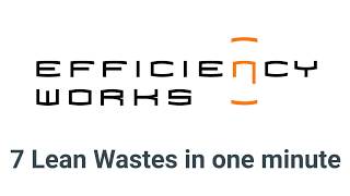 7 Lean wastes in one minute