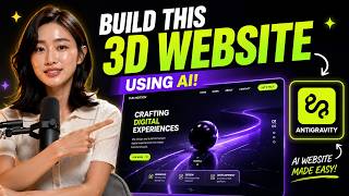 Build This 3D Website Using AI | Antigravity + AI Video & Image Tools