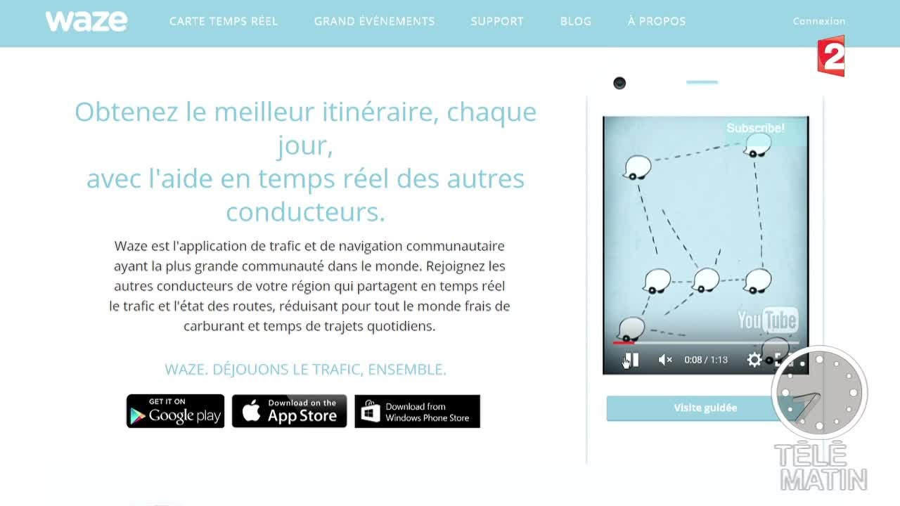 Waze, la meilleure application GPS gratuite - 2015/09/03