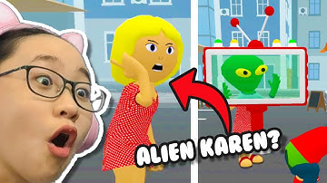 Find The Alien - The Karen is An ALIEN??!!
