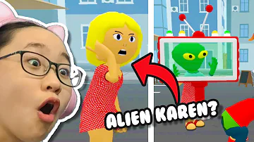 Find The Alien - The Karen is An ALIEN??!!