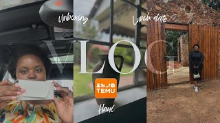 Unboxing |TEMU Haul | Sundays are for lovers| Lunch Date