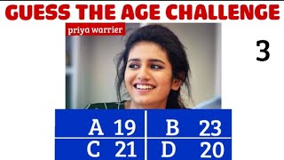 Guess the age challenge Part 1 | Malayalam actors age challenge 2021 | Age challenge |Brain Factory| screenshot 2