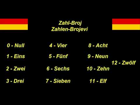 Video: Kako naučiti njemačko brojanje?