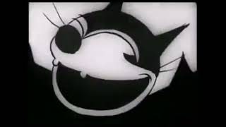 Singing In The Rain With Felix The Cat Cartoon