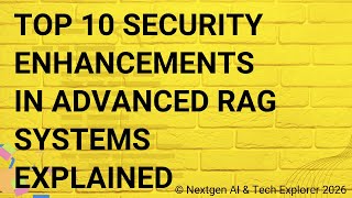 Top 10 Security Enhancements in Advanced RAG Systems Explained