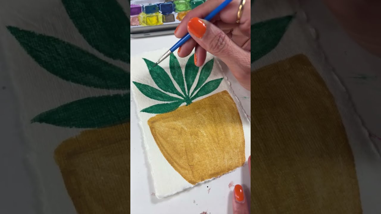 Simple cute boho painting 