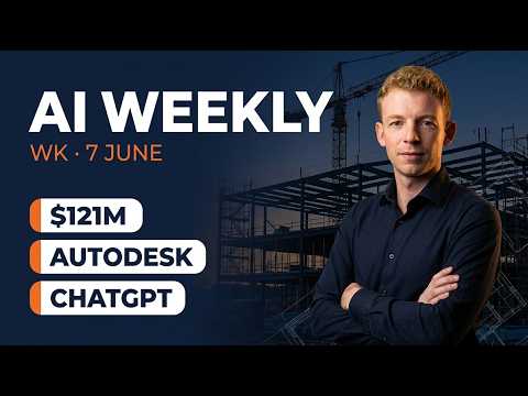 3 Construction AI Updates This Week: $121M, Autodesk & ChatGPT