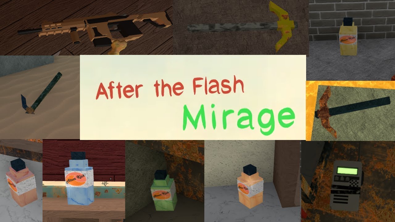 Unobtainable Roblox After The Flash Mirage Emerald Safe All Locations By Filthy Moose
