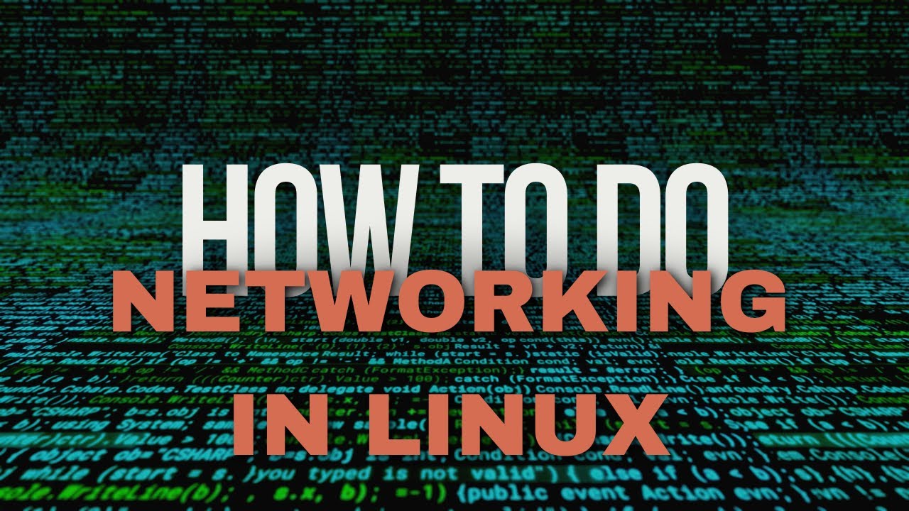 Networking In Linux #Linux #Networking #networkingskills - YouTube