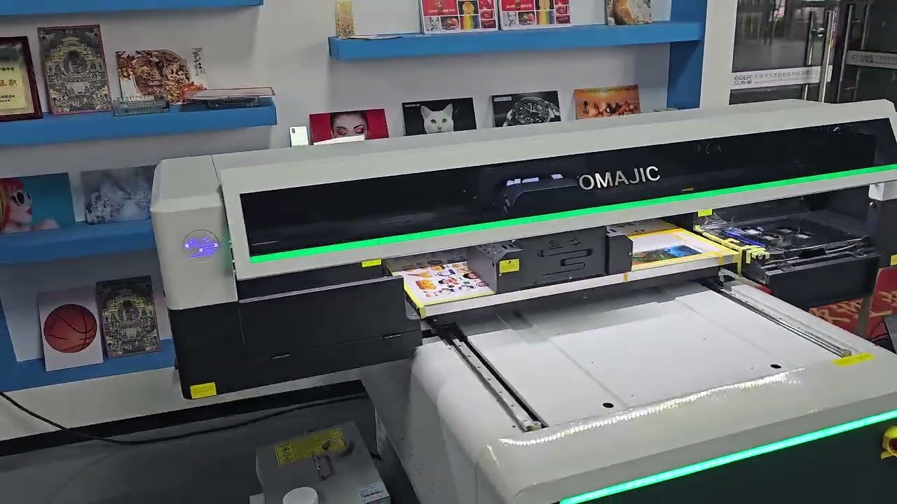 9060 UV Flatbed Printer #uvprinting #uvprinter #uvprint #uvflatbed #uvflatbedprinter#AIscanner