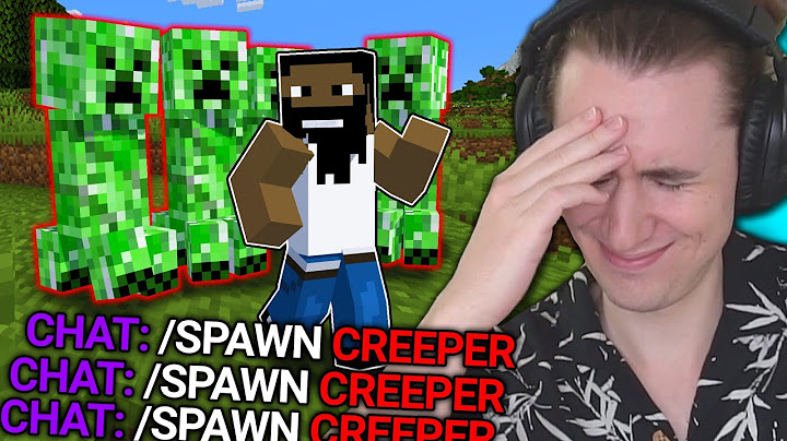 Minecraft, ma la Chat COMANDA il Gioco
