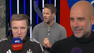 Newcastle 2-1 Manchester City Pep Guardiola & Eddie Howe Interview & Full Post Match Ysis