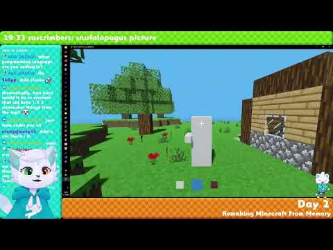 Day 2 - Remaking Minecraft From Memory!