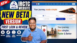 IRCTC NEW Website Launched! 😍 First Look & Complete Review, Faster Booking? screenshot 3
