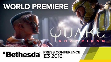 Quake Champions World Premiere Trailer - E3 2016 Bethesda Press Conference