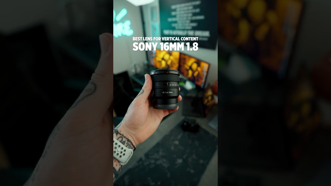 Почему создатели контента переходят на этот объектив 📸