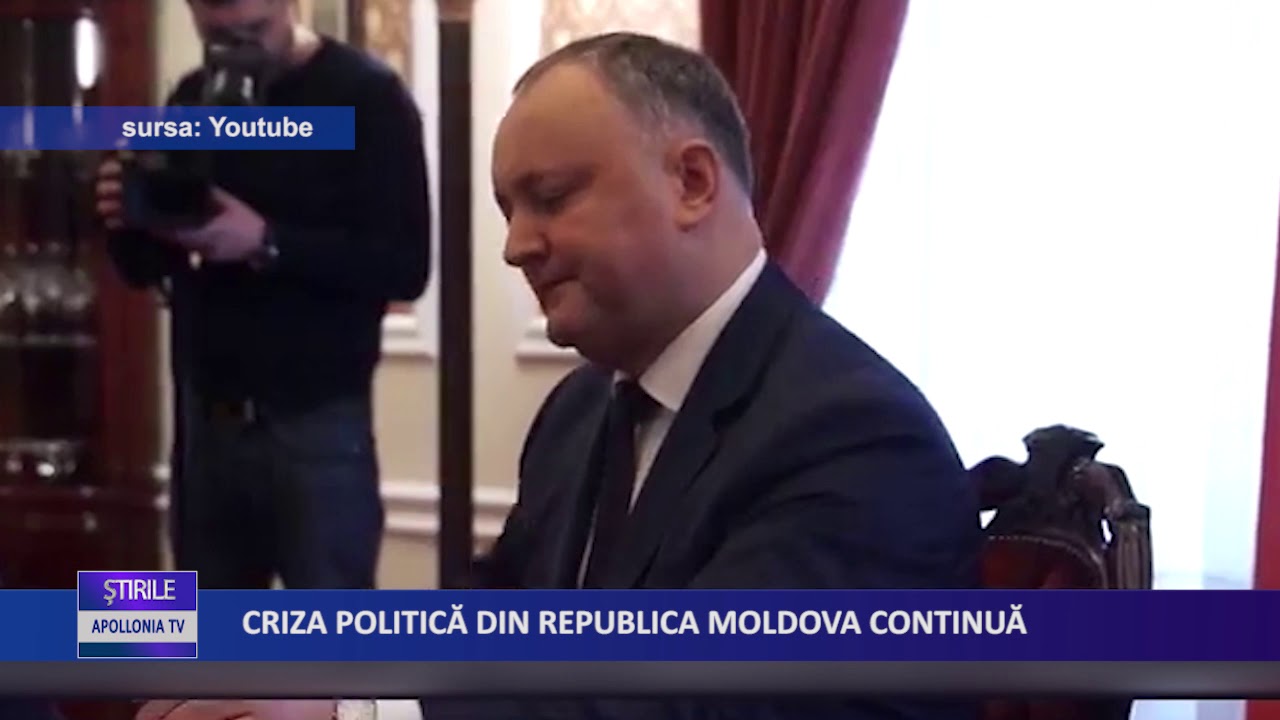 Criza Politica Din Republica Moldova Continua Youtube