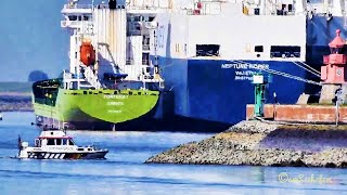 Tankschiff FORTUNA 1 UBRF8 IMO 9066409 für NEPTUNE KOPER RoRo car carrier & bunkership Emden