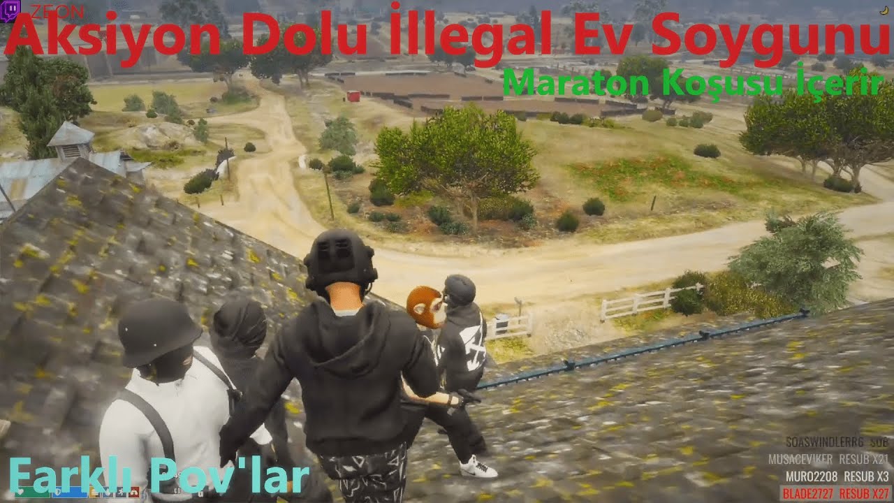 EDRP l İllegal Ev Soygunu Ve Sonrasında Maraton Koşusu Şahan-Naci-Dobe-Cabbar-Erşan ...