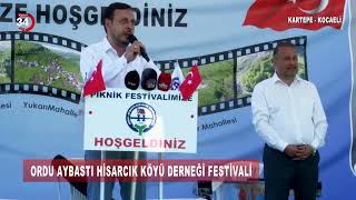İllerin Yapamadığı Festivali Hisarcık Köyü Derneği Yaptı