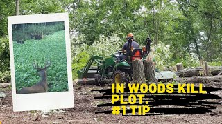 #1 Tip: Creating In Woods Kill Plots