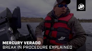 Mercury Verado Break In Procedure Explained