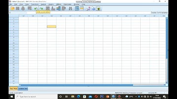 Pengenalan fungsi menu Bar dan Toolbar pada Aplikasi SPSS Statistik