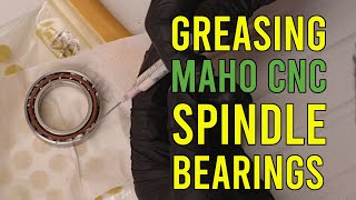 Maho mill spindle rebuild || RotarySMP