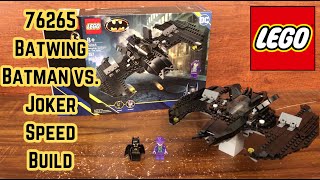 LEGO Batman 76265 DC Comics Batwing: Batman vs. The Joker Time-lapse Speed Build
