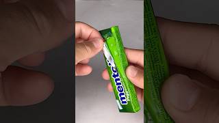 Menthol Gum Unboxing 💨❄️ | Super Fresh ASMR Sounds 🤤 #shorts #asmr #menthol
