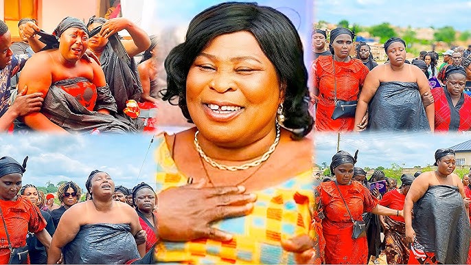 Sorrowful Goodbye: Madam. Akua Donkor's Daughter Weeps Bitterly at Final  Funeral 2025. - YouTube