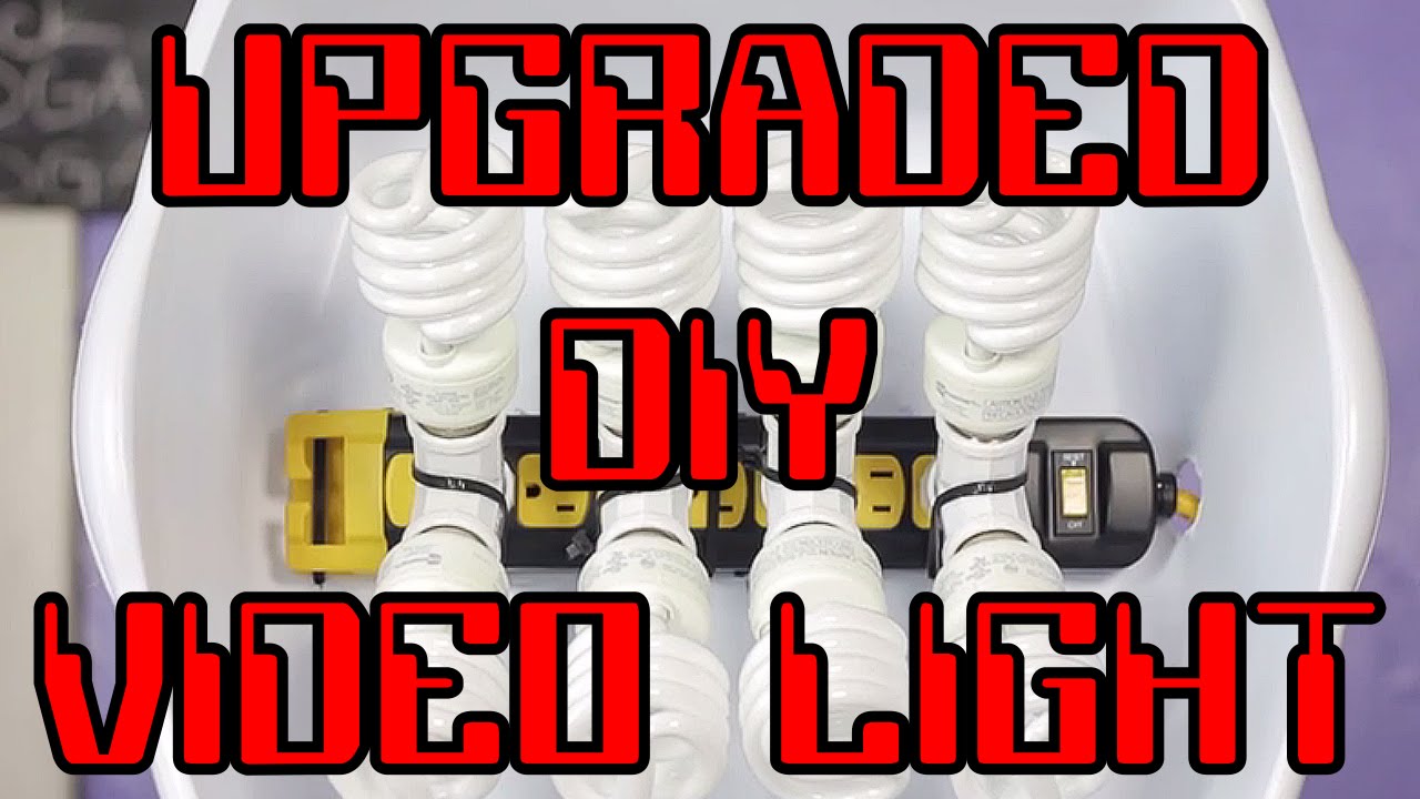 Best DIY Video Light Quick & Easy YouTube