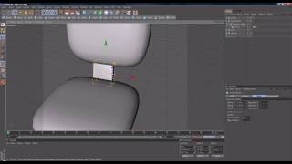 C4d tutorial židle-část 3