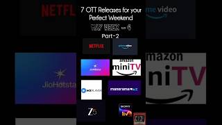 7 OTT Releases For Your Perfect Weekend May Week-4, Part-2 @PrimeVideoIN @JioHotstar