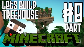 Minecraft Lets Build HD: Jungle Treehouse - Part 8