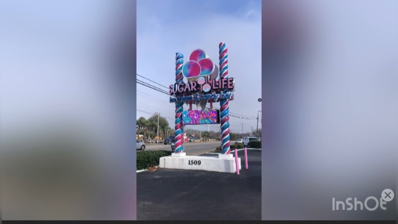 MYRTLE BEACH SUGAR LIFE CANDY STORE!!!🍡🍬🍭 YouTube