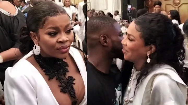 LOVELY MOMENT FATHIA BALOGUN AND BIMBO THOMAS STORM AKINSIKU OF LAGOS 50TH BIRTHDAY PARTY