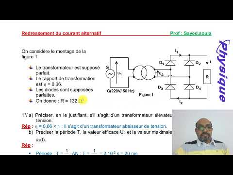 Redressement (correction exercice1)
