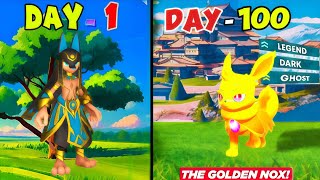 I SPENT 100 DAYS SURVIVING IN PALWORLD!