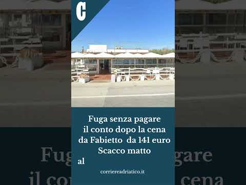 Video Fuga dopo la cena da Fabietto da 141 euro: scacco alla coppia di scrocconi