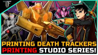 3D Printing & Painting An Army Of Studio Series Death Trackers! [Building Live]