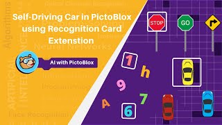 Self Driving (Autonomous) Car in PictoBlox Using Recognition Card Extension | AI & ML for Kids screenshot 5