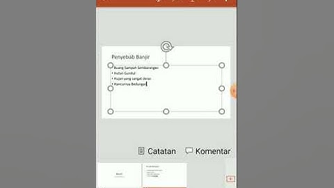 Pembelajaran Kelas 6 PJJ TIK Pertemuan Ke 3 Microsoft Power Point Menggunakan Handphone Android
