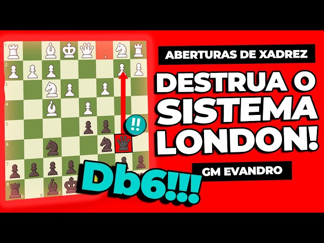 💪 Ganhando do Sistema London 🏰, 💪 Ganhando do Sistema London 🏰 ⚡️  Partida BLITZ com o GM Krikor ⚡️, By Chess.com - Português