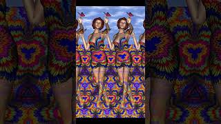 3D Stereogram - Erfly Woman