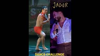 DANCE CHALLENGE cu JADOR 🤭😂 #jador #singer #romania #funny #peace #music #tahiti