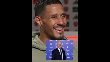 "William Saliba Mistakes Former Arsenal Defender Philippe Senderos for Sean Dyche" 😂😂😂