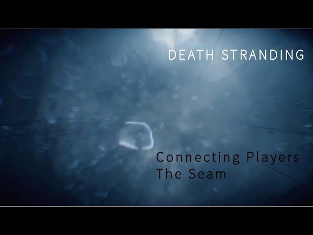 Death Stranding - Catcher inside a seam and a white whale 