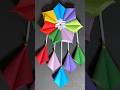 Paper Craft Wall Hanging #shorts #papercraft #easycraft #kunicrafts